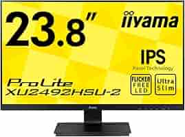 iiyama モニター XU2492HSU 24インチ　ベゼルレス Amazon.co.jp: iiyama モニター ディスプレイ XU2492HSU-B2